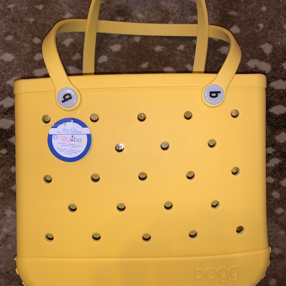Yellow baby bogg bag